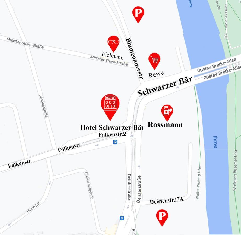 Hotel Schwarzer Baer Hannover Buitenkant foto